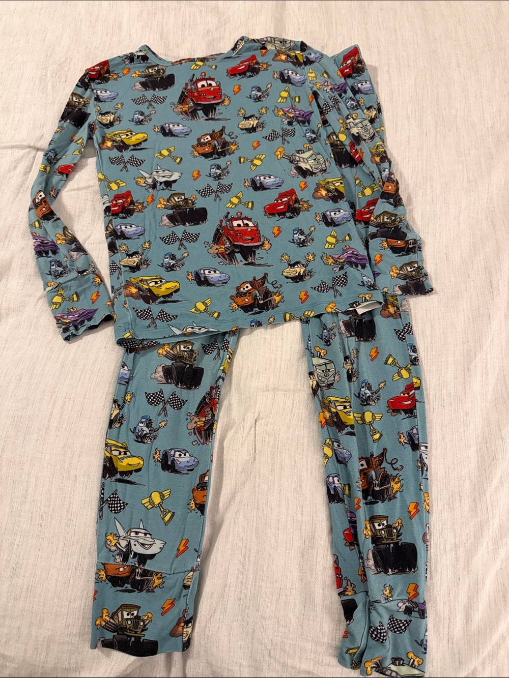 Posh Peanut Disney Cars pajamas